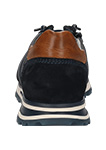 Sneaker in pelle blu