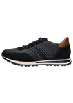 Sneaker in pelle blu
